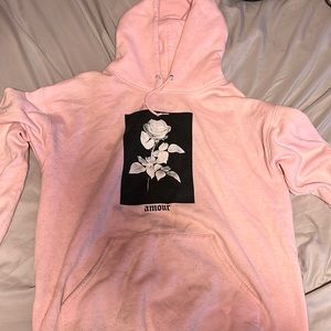 Amour flower hoodie